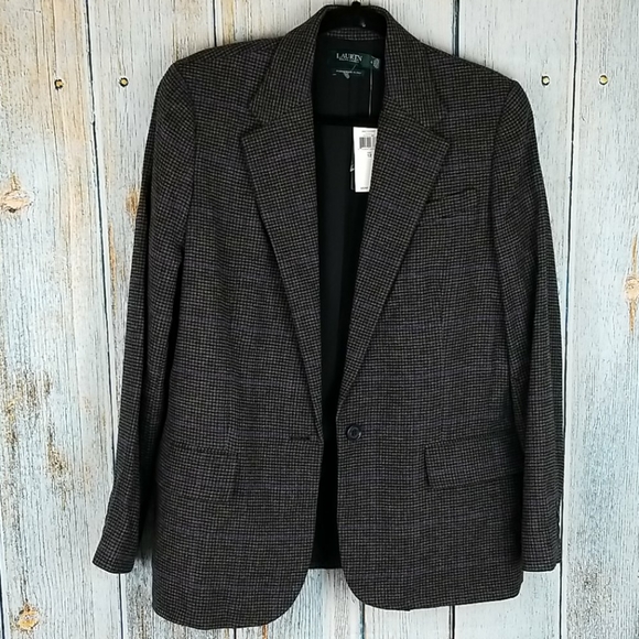 Lauren Ralph Lauren Jackets & Blazers - 50%off NWT LAUREN BY RALPH LAUREN PLAID BLAZER